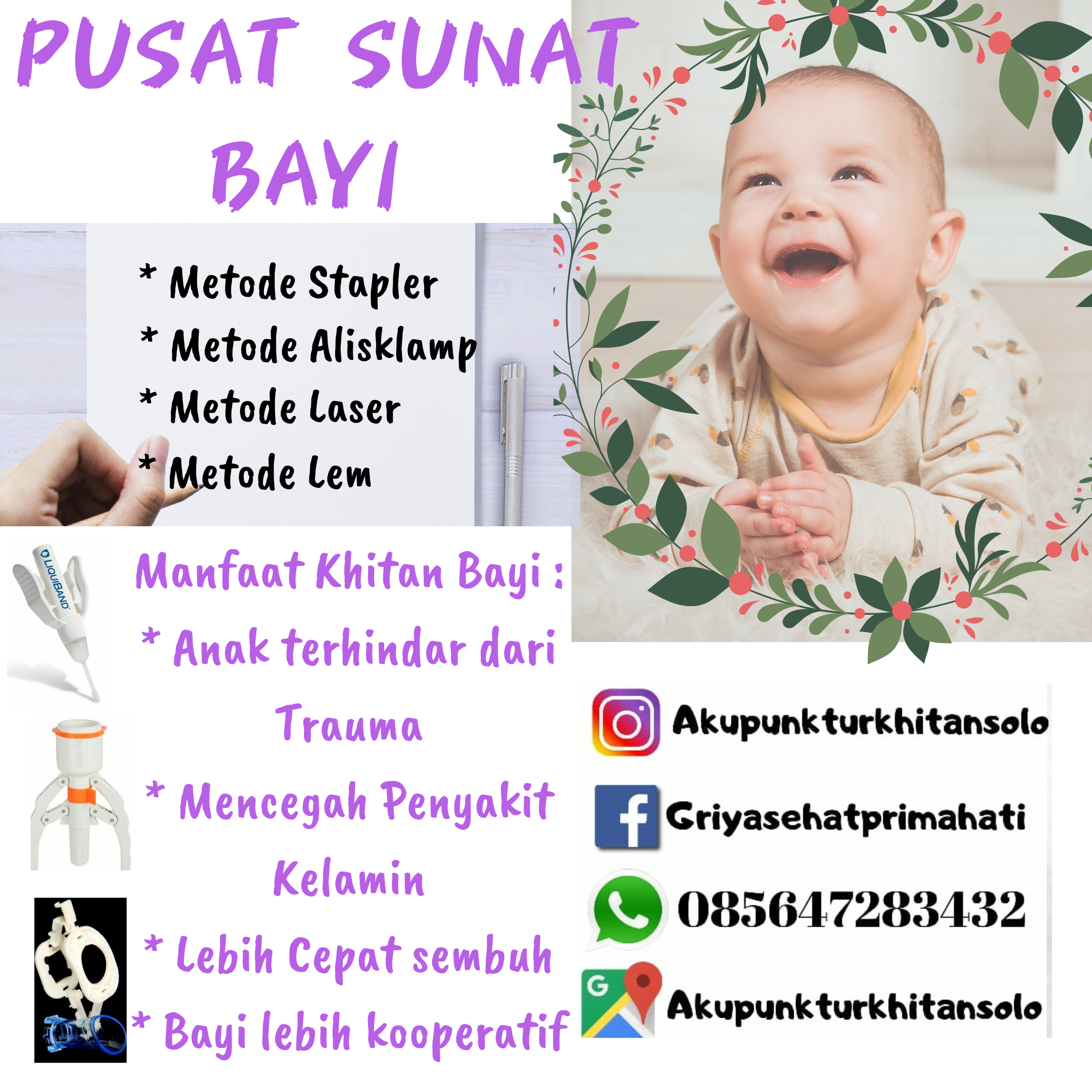 sunat bayi, khitan bayi, sunat bayi solo, khitan bayi solo,